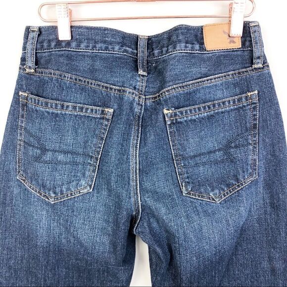 AMERICAN EAGLE | Vintage Hi-Rise Dark Wash Denim Jeans Women’s Size 2 - Picture 7 of 9